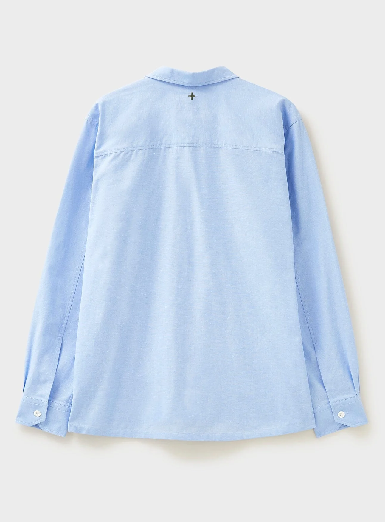 Recycled Italian Sky Slub Shirt Jacket - Image 8