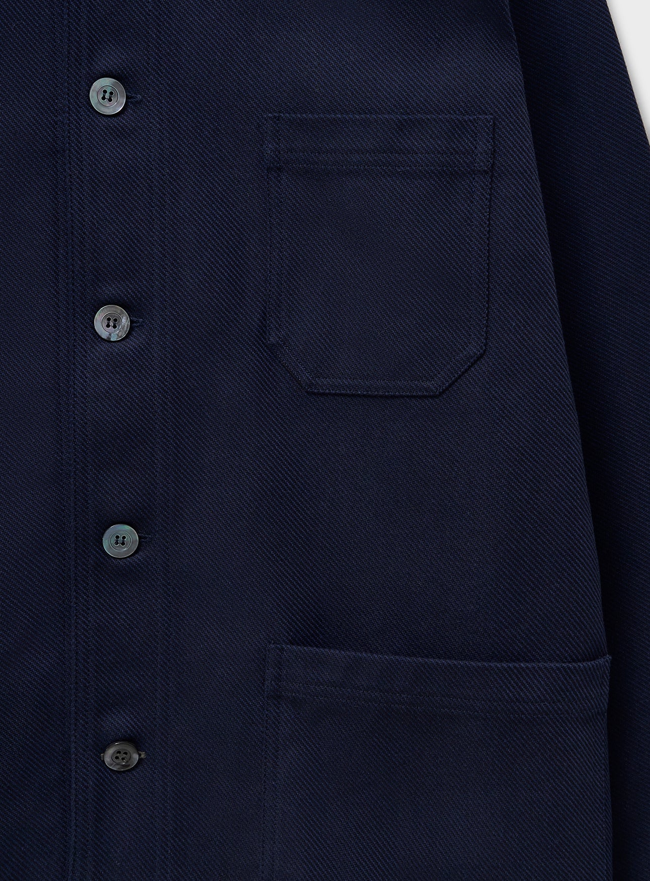 Recycled Twill Navy Chancery Cotton Suit - Image 7