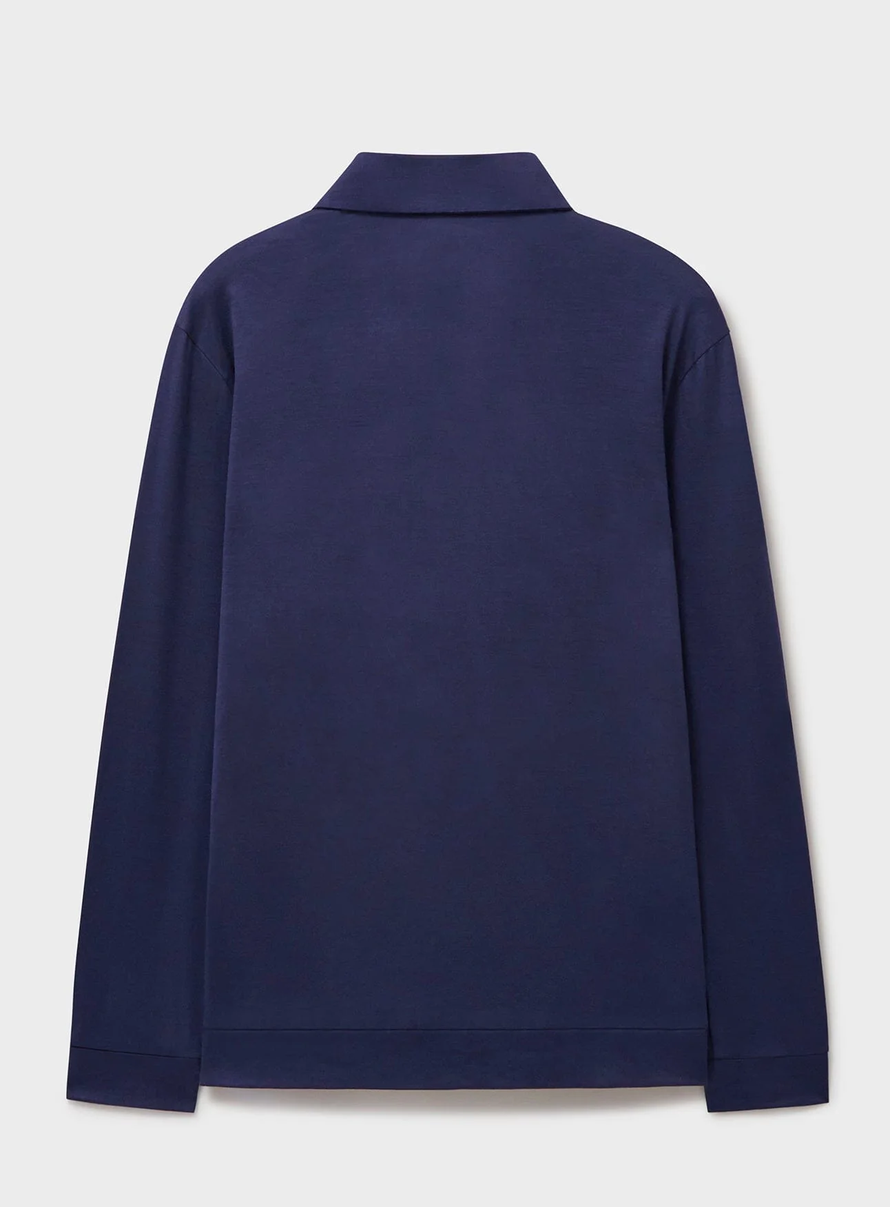 ZQ Merino Steel Blue Super 120s Stretch Polo - Image 5
